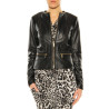 Leather Jacket Michael Kors black